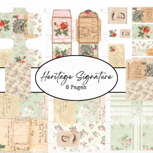 Heritage Signature Digital Printables
