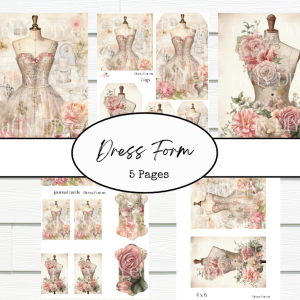 Dress Forms Digital Printables