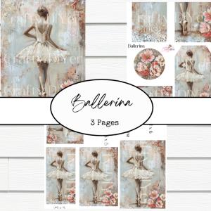 Ballerina Digital Printables