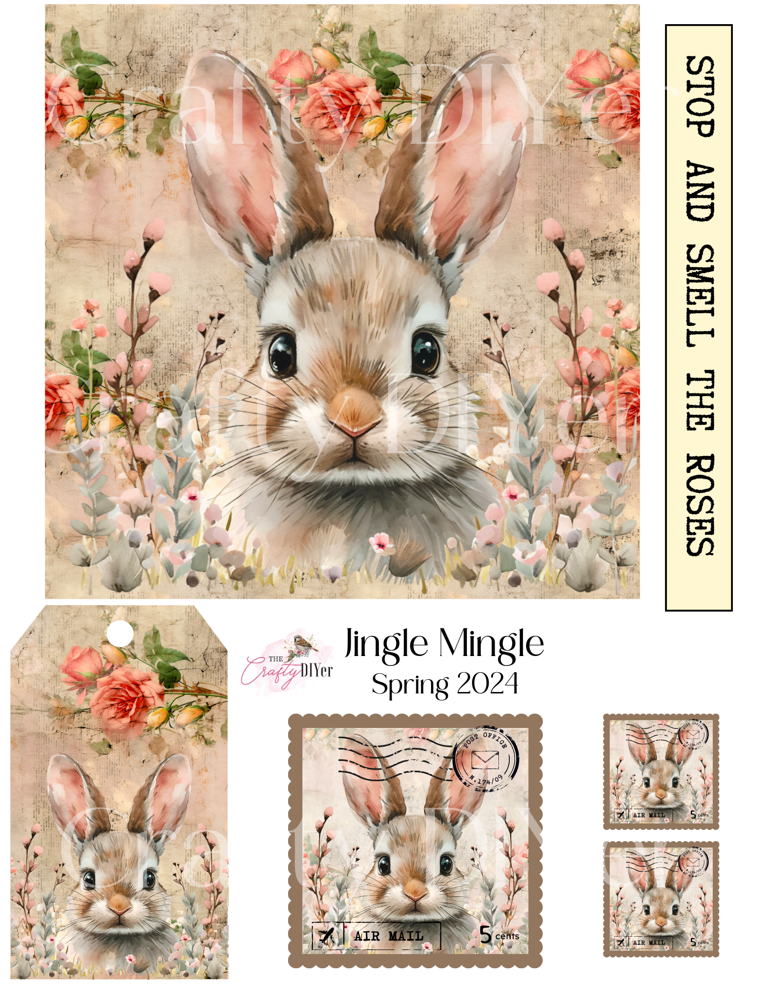 Jingle Mingle Spring Edition - The Crafty DIYer