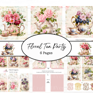 Floral Tea Party Digital Printables