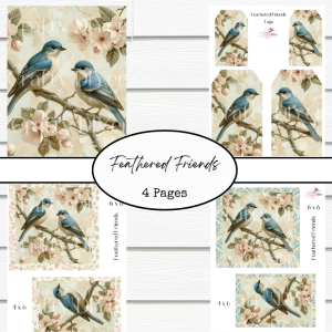 Feathered Friends Digital Printables