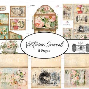 Victorian Journal Digital Printables
