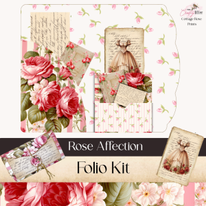 Rose Affection Folio Kit Digital Printables