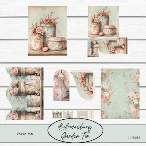 Bloomsbury Garden Tins Digital Printables