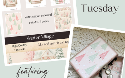 Printable Tuesday:   Keepsake Box