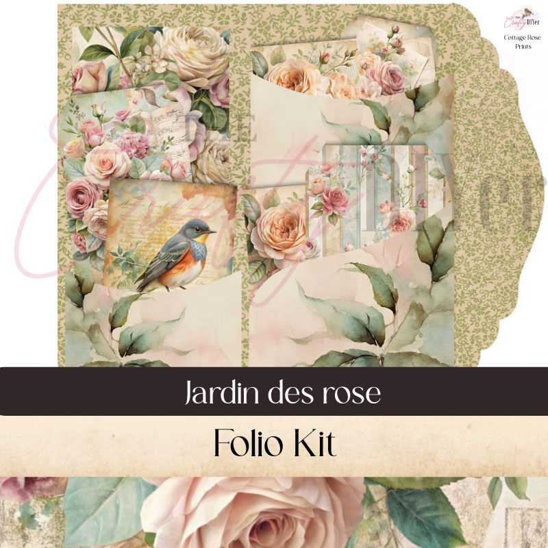 Jardin Des Roses Folio Kit