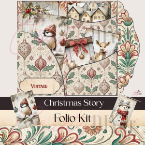 Christmas Story Folio Digital Printable