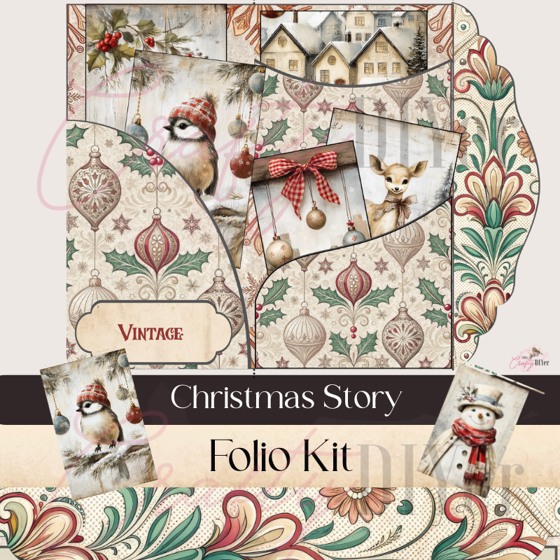 Christmas Story Folio Digital Printable