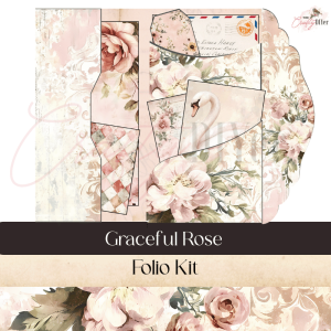 Graceful Rose Folio Digital Printable