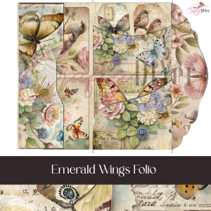 Emerald Wings Folio Digital Printable