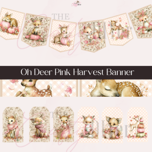 Oh Deer Pink Harvest Digital Kit