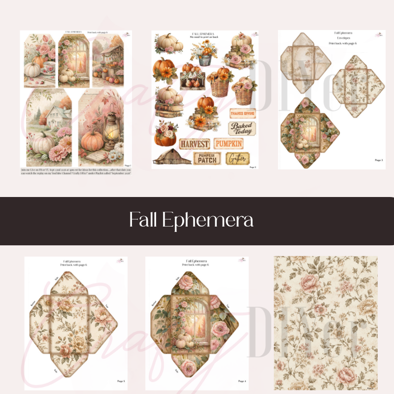 Fall Ephemera Digital Kit